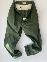Image 19 of TAPER TROUSER COTTON in Olive £260.00 