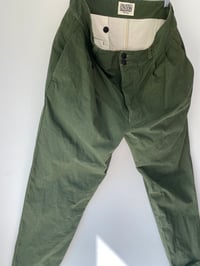 Image 15 of TAPER TROUSER COTTON in Olive £260.00 