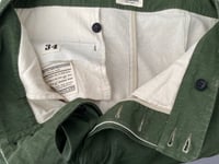 Image 13 of TAPER TROUSER COTTON in Olive £260.00 