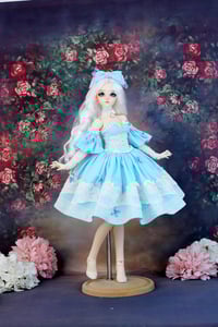 Image 1 of Handmade Doll Outfit - Fairyland Feeple 60 - blue dress