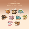 [Pokemon] Eeveelution Bread Stickers