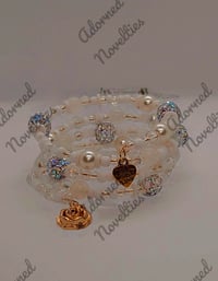 Image 2 of ANA826144 - White Memory Bracelet 