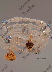 Image 1 of ANA826144 - White Memory Bracelet 