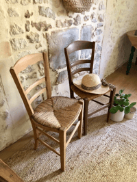 Image 4 of Chaises de campagne anciennes dépareillées  