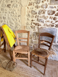Image 5 of Chaises de campagne anciennes dépareillées  