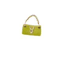 Image 1 of CANDY GREEN PLAY BUNNY HANDBAG