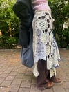 Vintage lace crochet skirt 