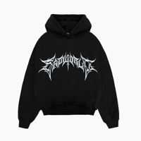SADWORLD METALLIC HOODIE 