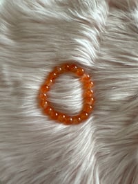 Coral Sky – Vibrant Orange Beaded Bracelet for Summer Style & Everyday Wear