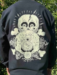 Image 2 of FOREVER TRIPPIN' BLACK LONGSLEEVE
