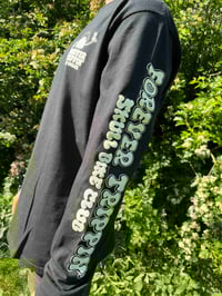 Image 4 of FOREVER TRIPPIN' BLACK LONGSLEEVE