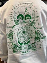 Image 4 of FOREVER TRIPPIN' WHITE LONGSLEEVE
