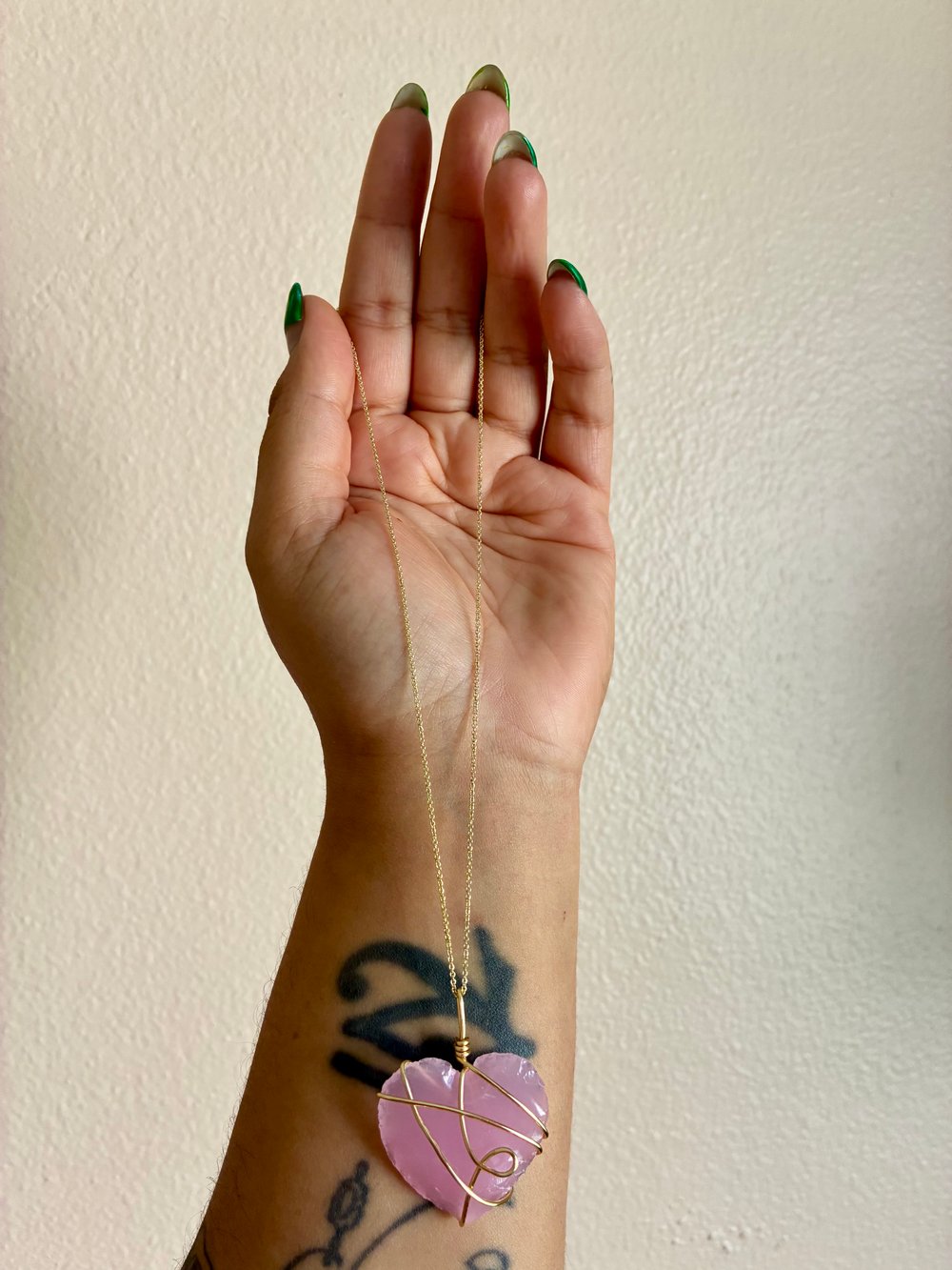 Image of 🩷Rose Quartz Heart🩷