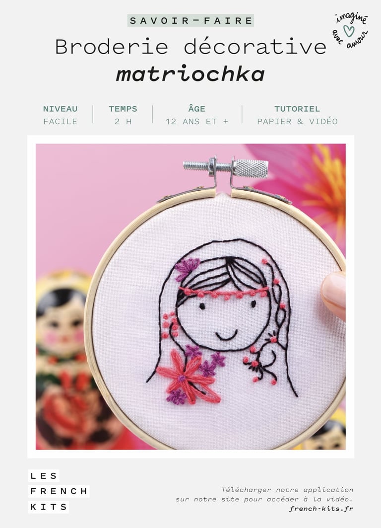 Kit de broderie - Les French Kits