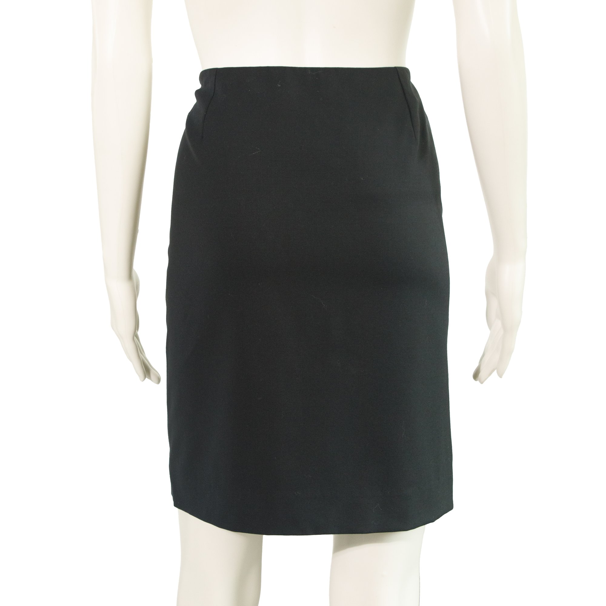 Image of Gucci by Tom Ford 1998 Knee Length Slit Skirt