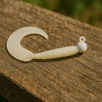 Image 1 of Pearl Nite-Glo Grub 5.5in (2pk)