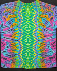 Image 5 of XL Bleach Reversed Mandala, Zig-Zag Honeycomb Spine & Scrunch #4