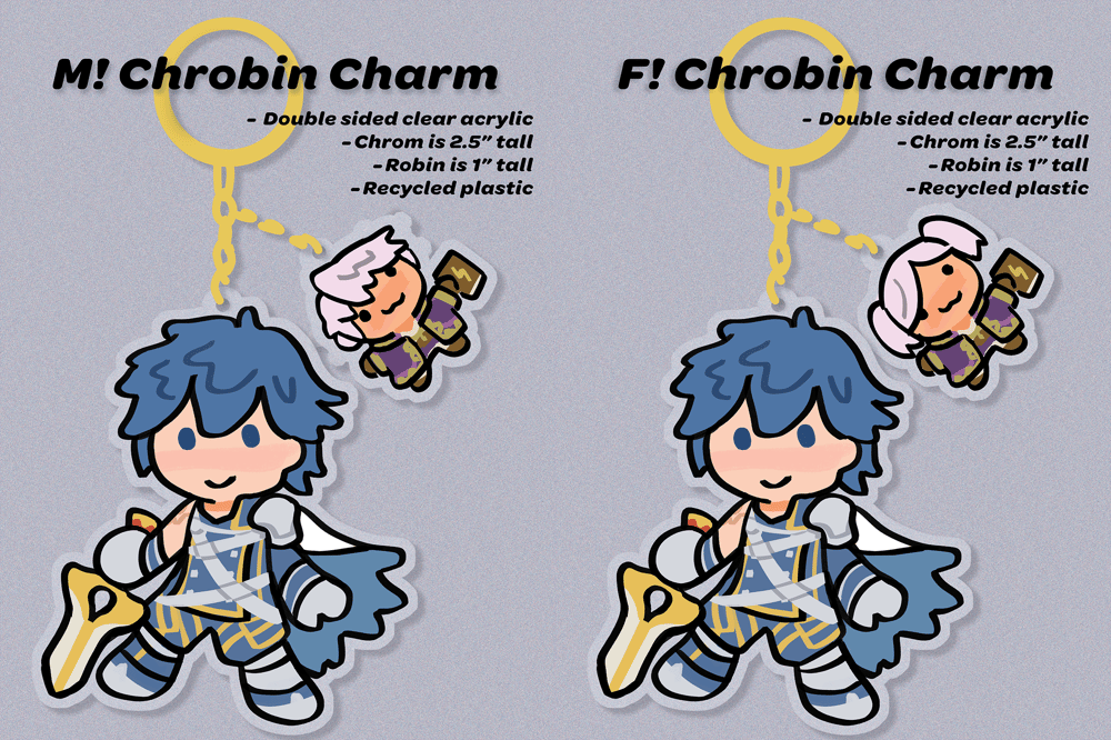 Image of Chrobin Charms PREORDER
