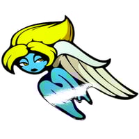 Image 1 of MELANCHOLIC ANGEL Boss Sticker