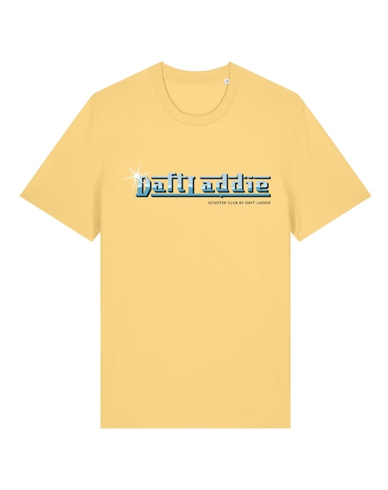 Image of Scooter Club Logo T Yellow