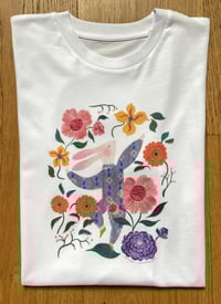 Image 4 of TEE-SHIRT blanc LAPIN - Collab' COUCOU ILLUSTRATION