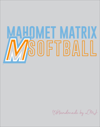Image 1 of Matrix Softball Hollow on grey