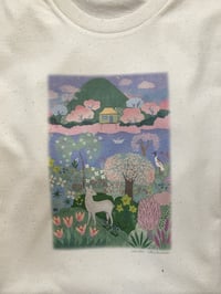 Image 8 of TEE-SHIRT écru PAYSAGE - Collab' COUCOU ILLUSTRATION