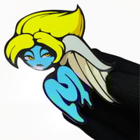 Image 2 of MELANCHOLIC ANGEL Boss Sticker