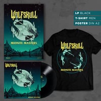 BUNDLE Midnite Masters LP (black) + Men T-Shirt (PRE-ORDER)