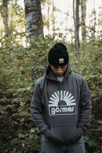 Image 3 of görmer Logo - Charcoal Unisex Hoodie