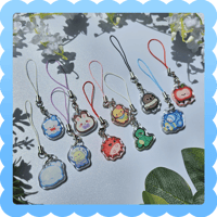 Image 1 of lads mini ❄️ epoxy phone charms