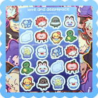 lads minis ❄️ waterproof vinyl sticker sheet