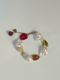 Image 1 of anthurium swirl bracelet 