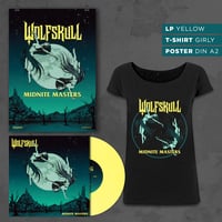 BUNDLE Midnite Masters LP (yellow glow) + Ladies Wideneck Tee (PRE-ORDER)