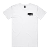Image 2 of Bike Lyfe Nation Logo ADULT T-Shirt - White