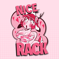 Image 1 of Nice Rack Sticker