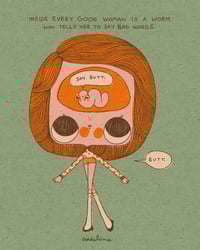 BAD WORD WORM **PRESALE**