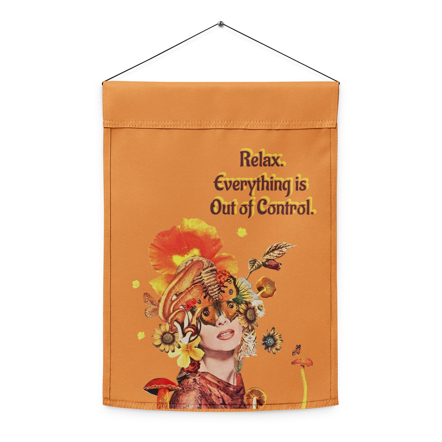 Image of Everything is Out of Control - Garden Flag - Yard Art