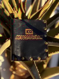Image 1 of Original Tom Fugle Kawasaki Leather Billfold