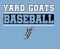 Image 1 of Yard Goats Collegiate on blue