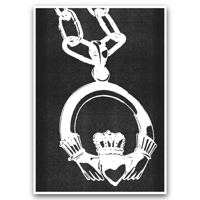 CLADDAGH CHAIN PRINT (in aid of Women's Aid)