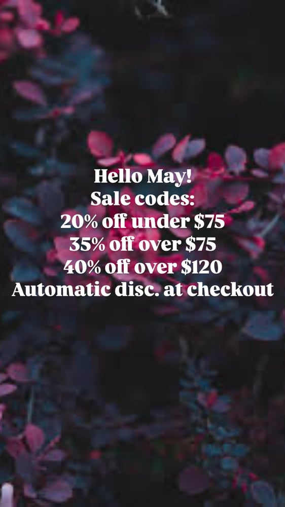 Image of Sale Codes & Shipping Times!