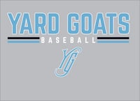 Image 1 of Yard Goats multi line on grey