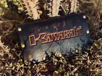 Image 2 of Original Tom Fugle Kawasaki Leather Long Trucker Billfold 