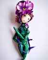 Flower Fae ~ Purple Pansy