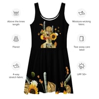 Image 7 of Like the Deserts Miss the Rain - Skater Style Dress