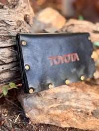 Image 3 of Original Tom Fugle TAG Toyota Leather Long Trucker Billfold