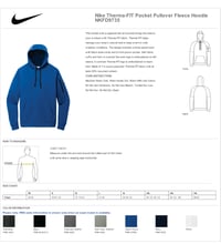Image 2 of Yard Goats Embroidered Nike ThermaFit Hoodie