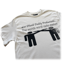 Image 2 of 420dhankdaddyproductions - Worlds Worst Radio Station T Shirt