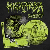 Image 3 of GOREAPHOBIA (Immolation, Blood Storm) - Morbidious Pathology (12" PICTURE DISC w/ Insert)